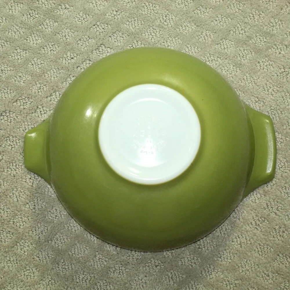 4~Pyrex Verde Green Cinderella Nesting Mixing Bowl Complete 441 - 444 VGUC